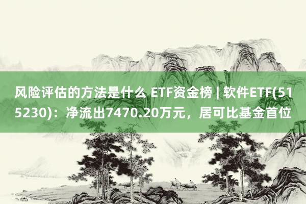 风险评估的方法是什么 ETF资金榜 | 软件ETF(515230)：净流出7470.20万元，居可比基金首位