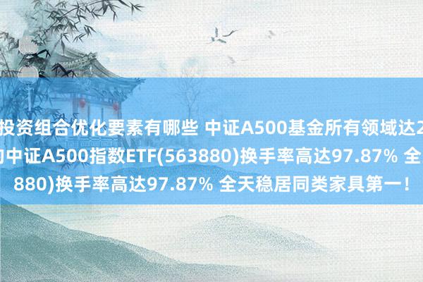 投资组合优化要素有哪些 中证A500基金所有领域达2000亿元 本日上市的中证A500指数ETF(563880)换手率高达97.87% 全天稳居同类家具第一！