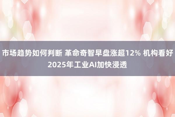 市场趋势如何判断 革命奇智早盘涨超12% 机构看好2025年工业AI加快浸透