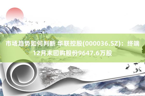 市场趋势如何判断 华联控股(000036.SZ)：终端12月末回购股份9647.6万股